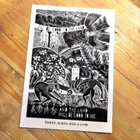 I'll Be Good To The Land A3 print